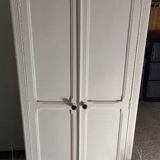 Vintage Parisian Wardrobe - Chalk White - 1950s