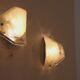 Rare large glass wall light by J.T. Kalmar, Austria, 1970s
