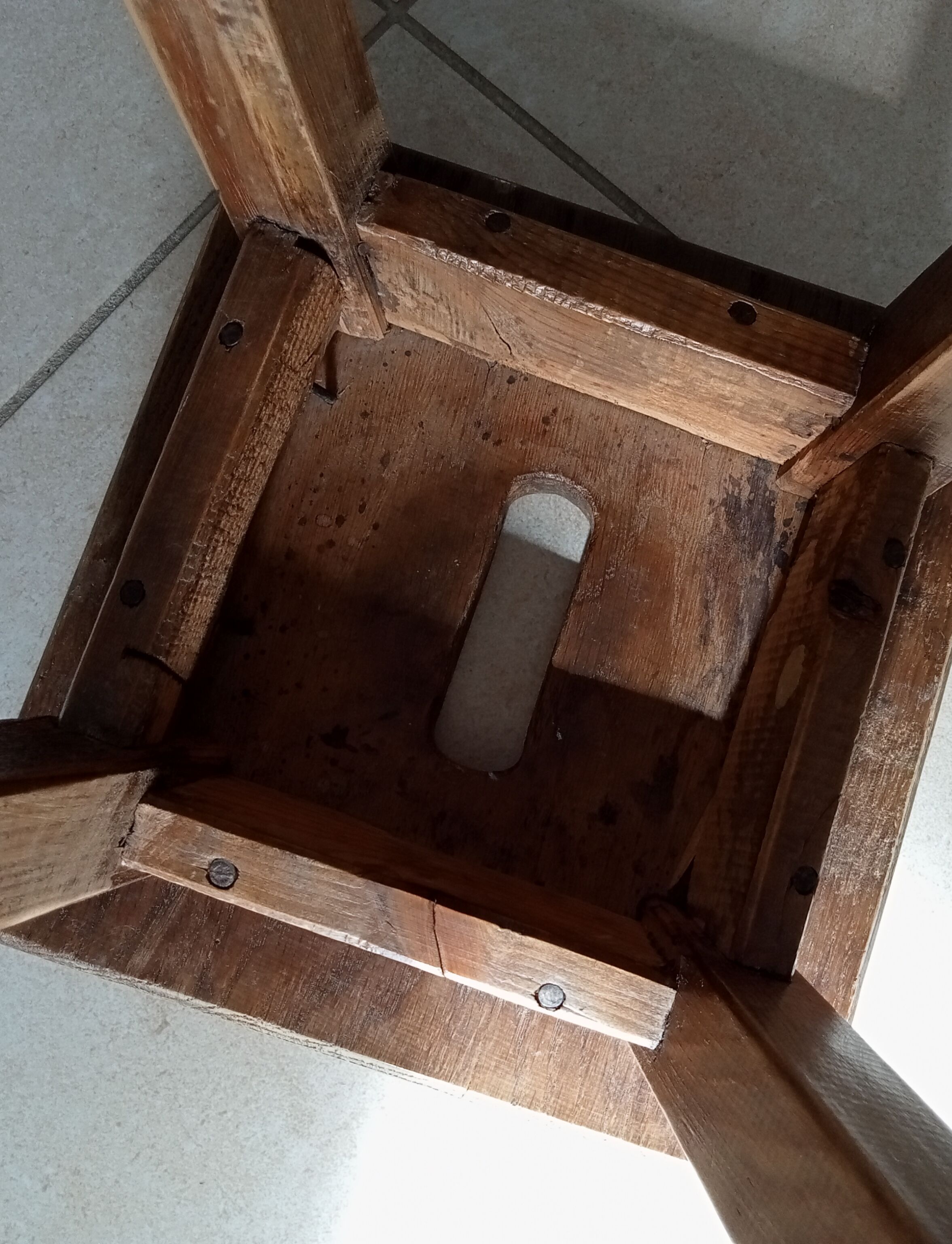 Vintage workshop stool 50s/60s