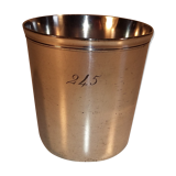 Kettledrum Christofle silver metal