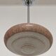 Art Deco XL pendant lamp in Clichy glass circa 1920
