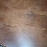 Oval table Renaissance style 8 seats, central foot, late nineteenth