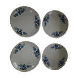 Set of 4 Bavaria dessert plates