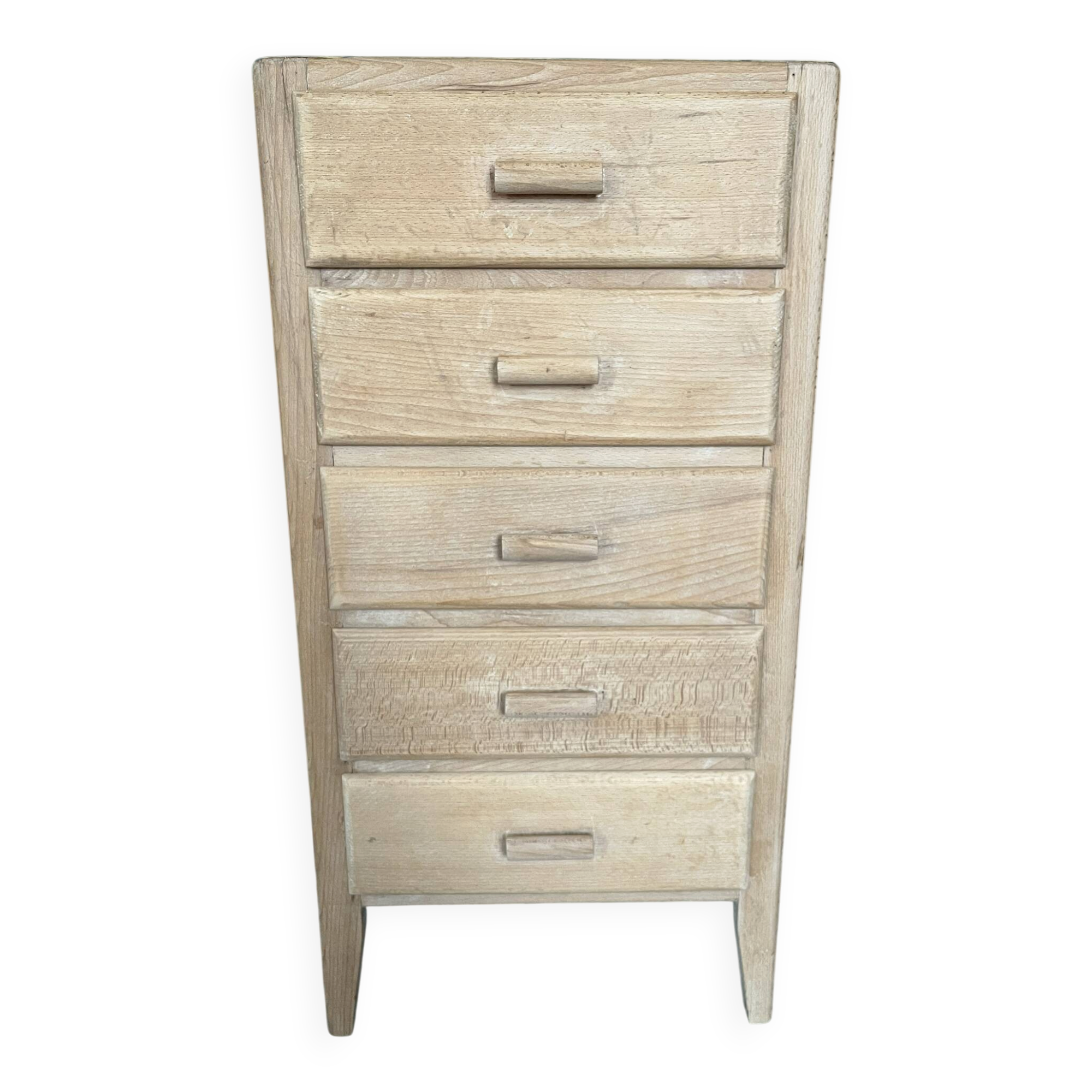Vintage pine chest of drawers – 5 drawers