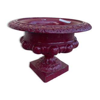 Old cast iron basin