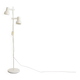 Lampadaire vintage en métal blanc, Ikea