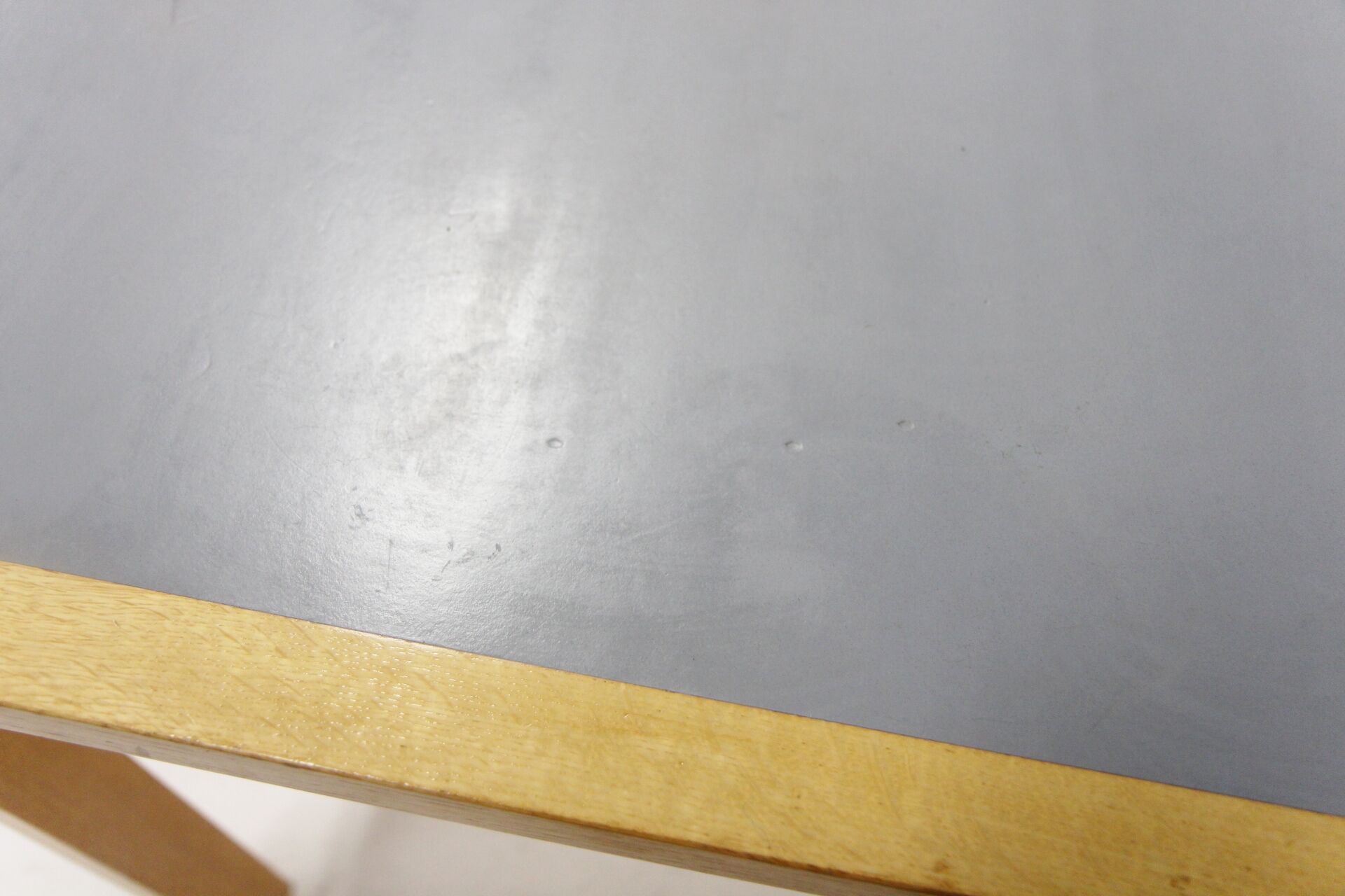Scandinavian beech dining table, Magnus Olesen, Denmark, 1960.