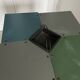 Vintage "harlequin" side table for Errebi