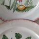 3 assiettes vintage en faïence Sainte-Radegonde