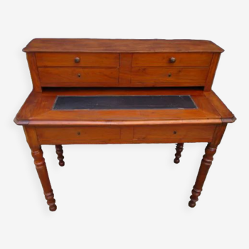 Bureau a gradin ancien en bois