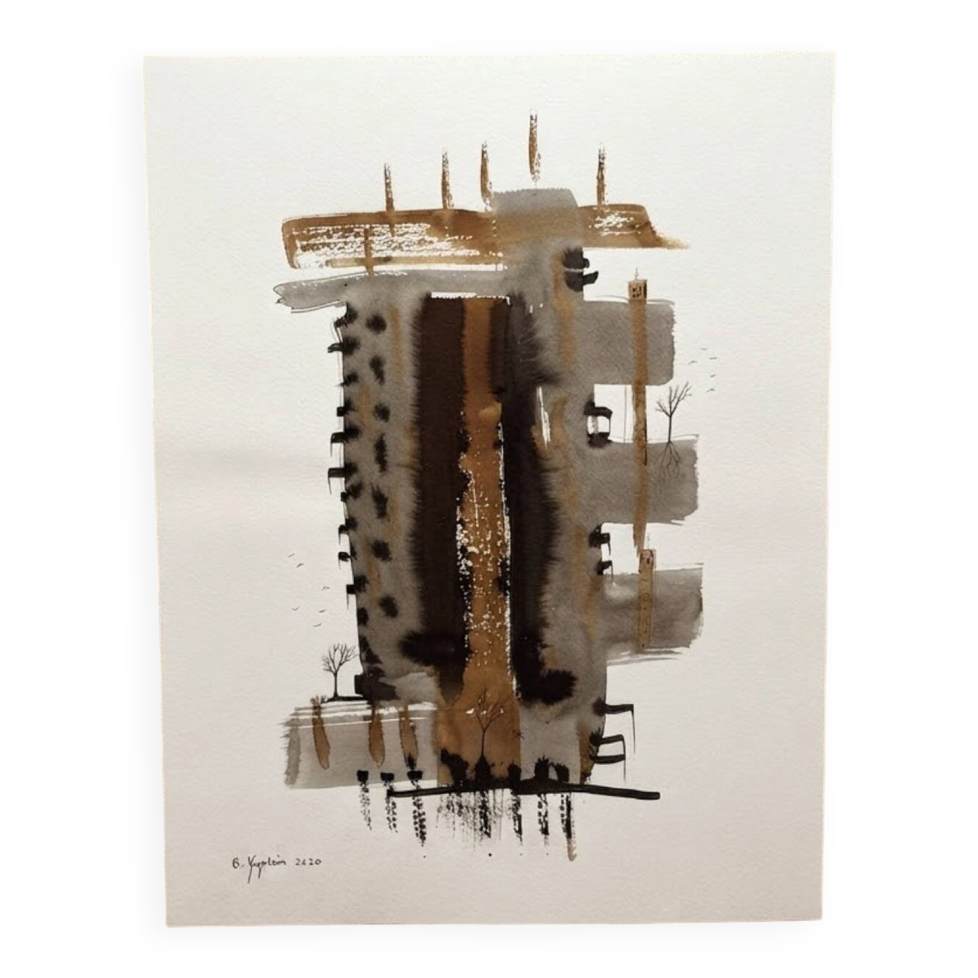 Original Acrylic Drawing
