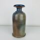 Vintage ceramic bottle vase with a flared neck
