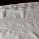 Old large linen and cotton sheet