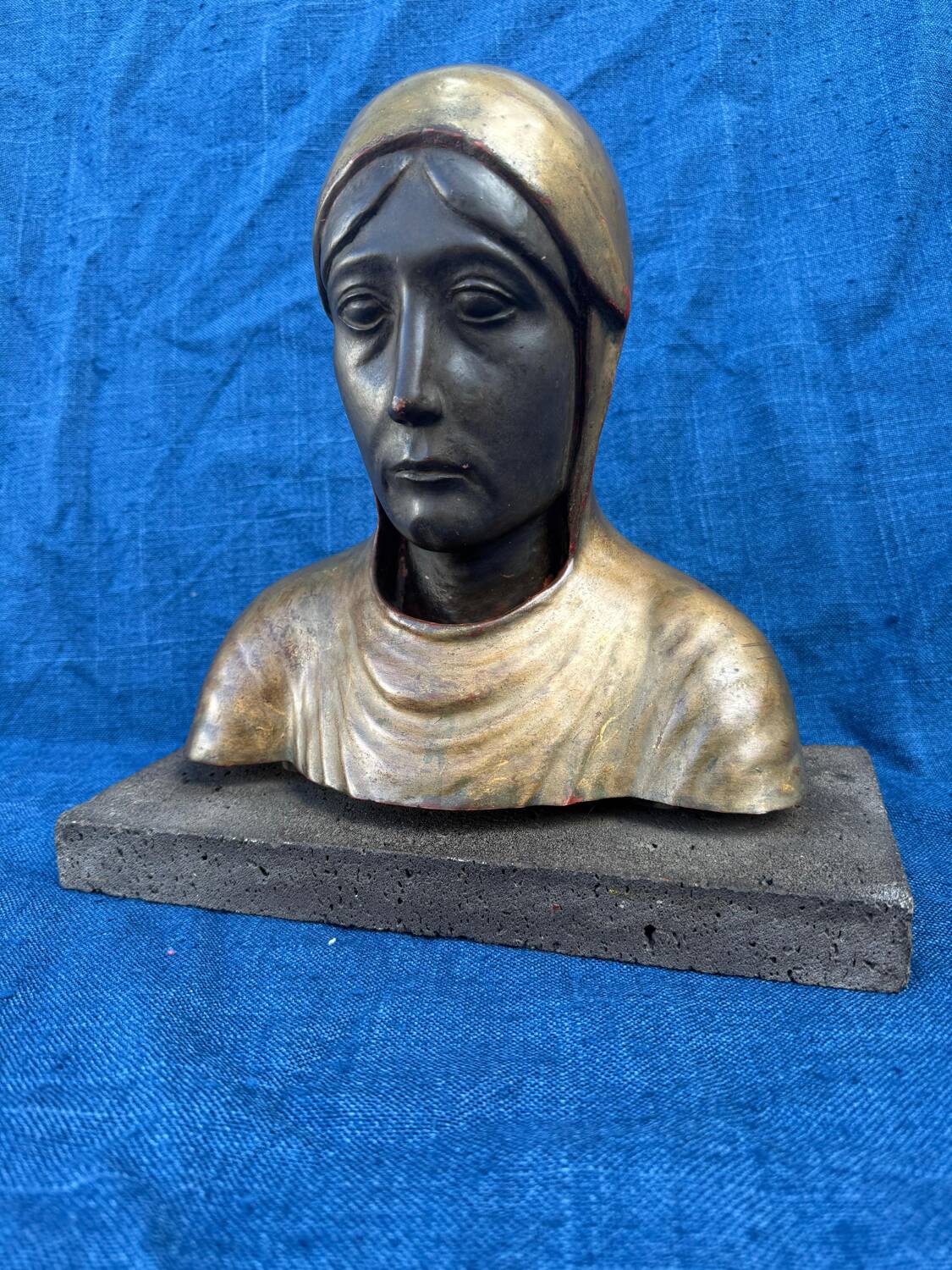 Bust of the Black Virgin of Marsat, Moulding Workshops of the Louvre