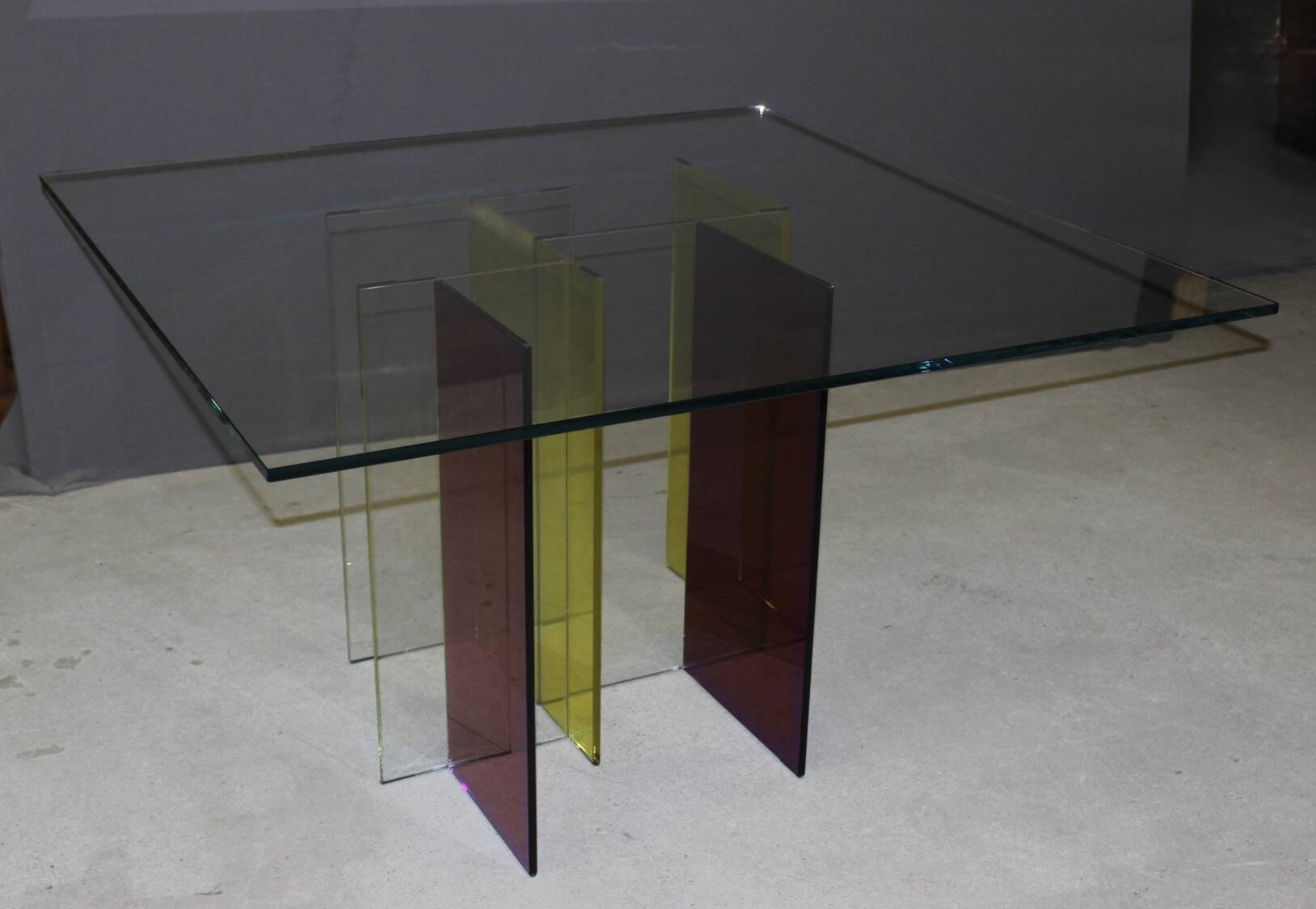 Table "diapo" De Salle à Manger Par René Bouchara Pour Roche Bobois