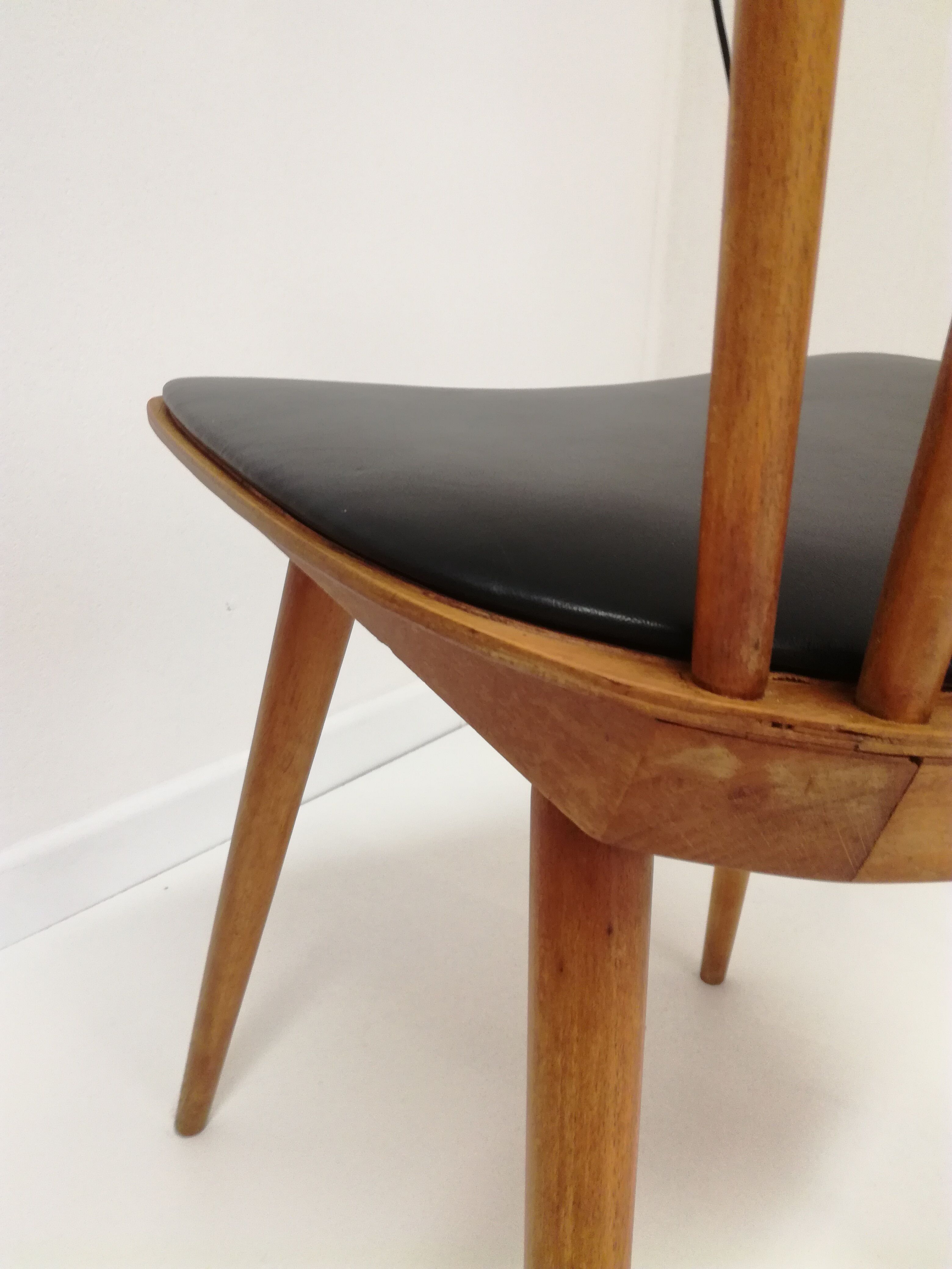 Set of chairs "Bistro, lounge" style Scandinavian Baumann