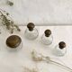Set / Toiletries / Chiseled crystal bottles, 1920s