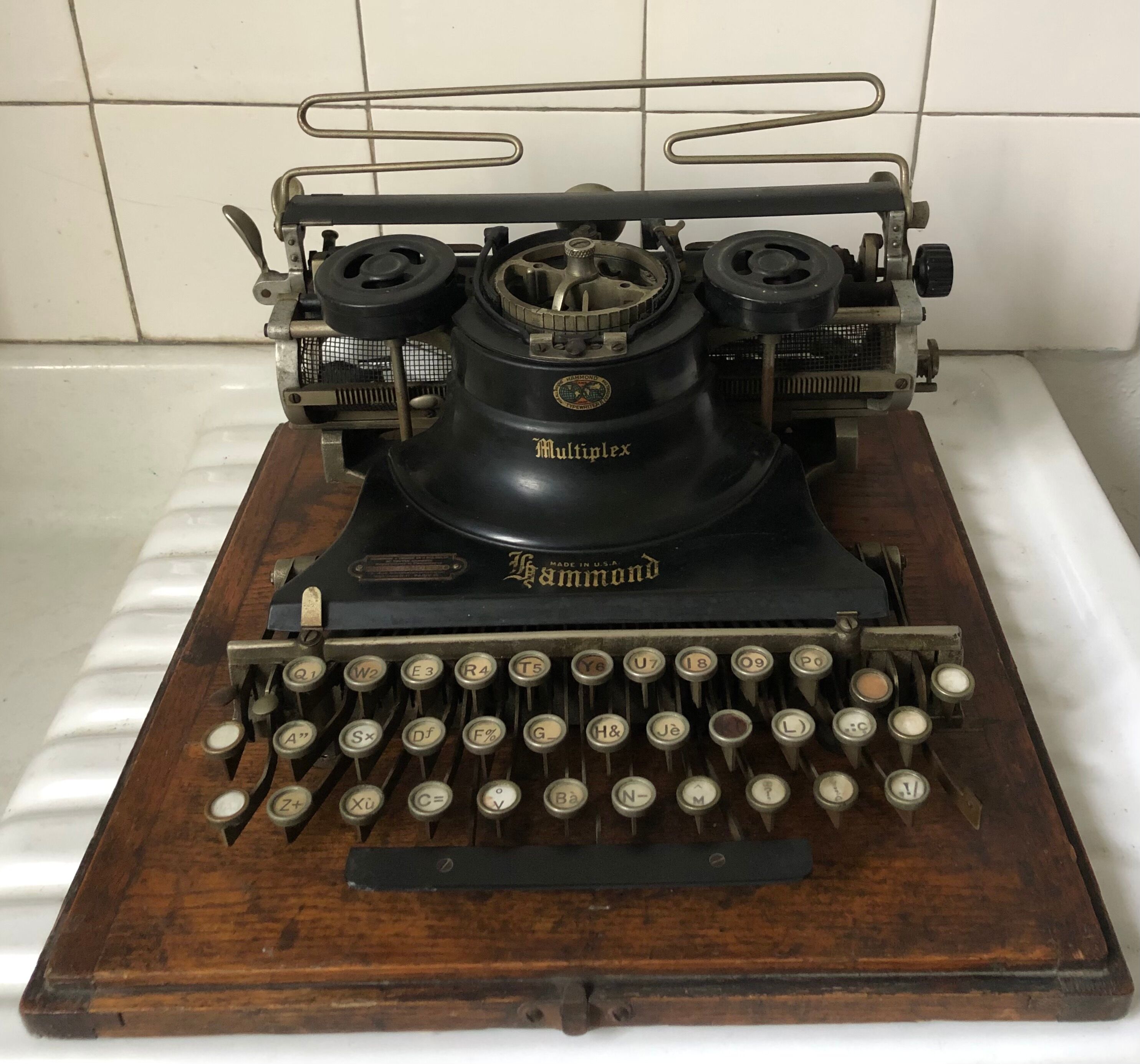 Hammond USA Typewriter 1919