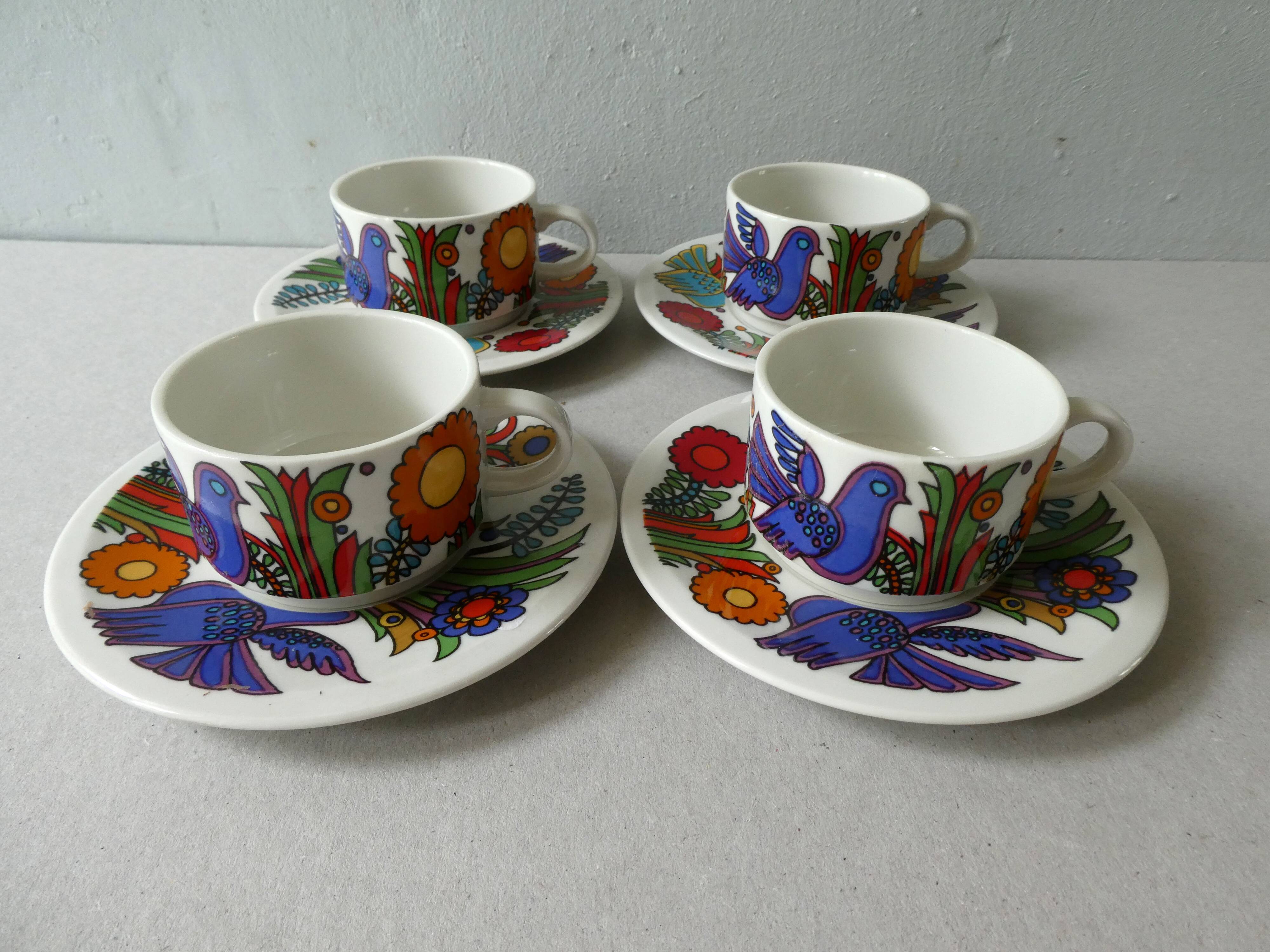 Set of 4 cups Villeroy & Boch