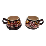 Paul Fouillen Quimper cups, 1930