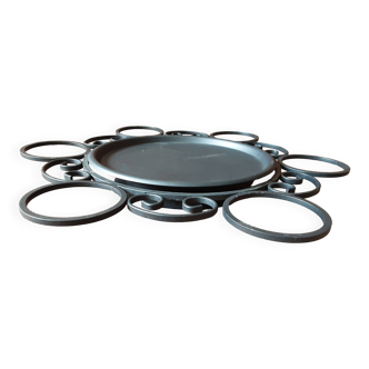 Metal turntable