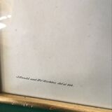 Ornithological board "Platycercus Icterotis" J C Gould H C Richter.