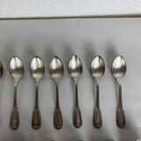 Boulenger 24-piece silver-plated metal cutlery set, forks and spoons