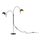 Mid Century GEPO Double Arc Space Age Eyeball Floor Lamp