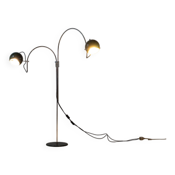 Mid Century GEPO Double Arc Space Age Eyeball Floor Lamp