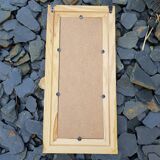 Wooden mirror 24x49cm