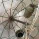Vintage mother-of-pearl ceiling light