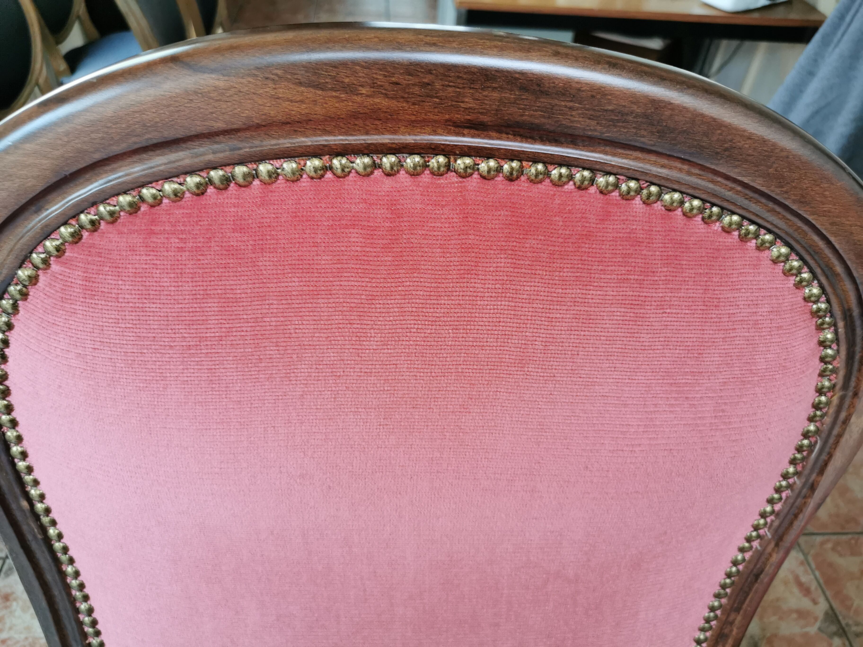 Duo of voltaire armchairs