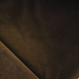 Corduroy armchair, Italian design, 1970s, production: Italy