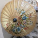Vintage hand-painted Japanese umbrella
