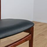 Chaises mid-century en palissandre, danemark, set de 4