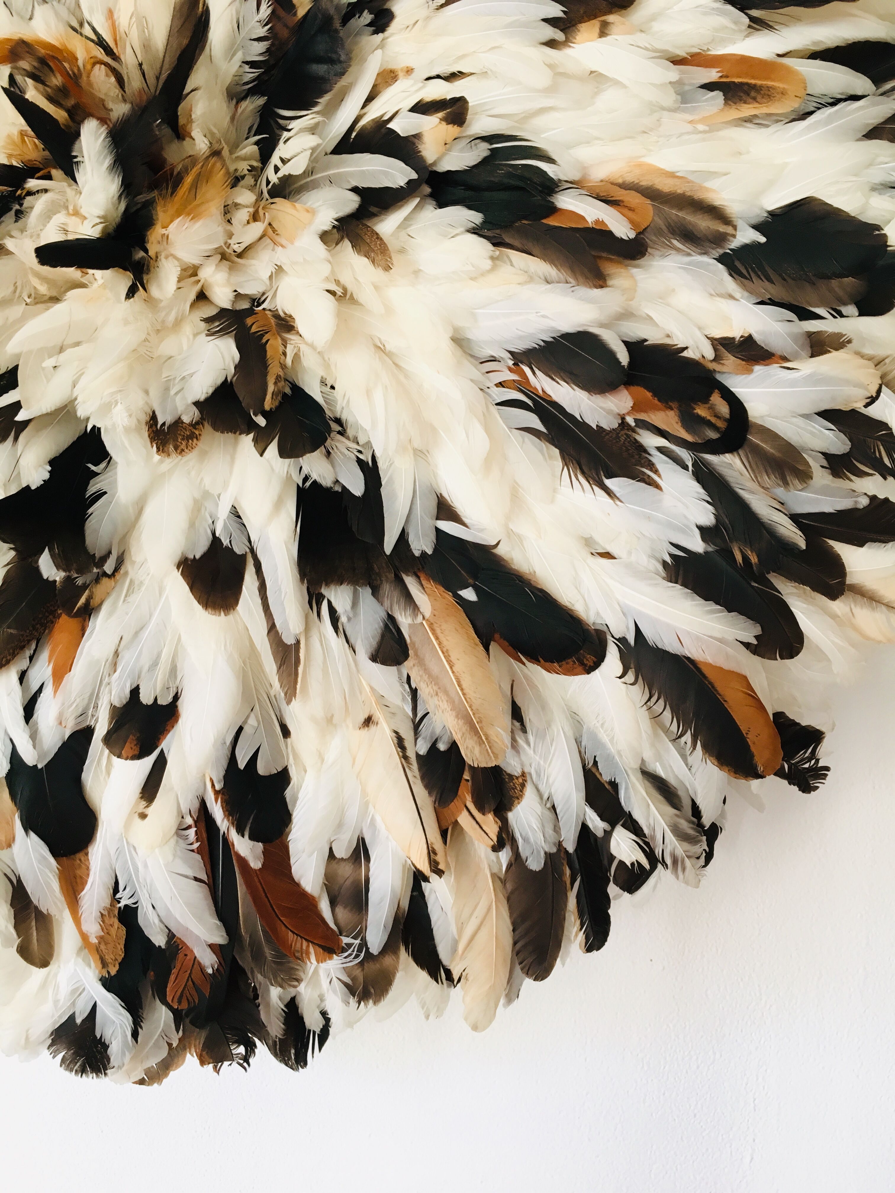 Juju Hat white speckled 70 cm