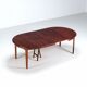 Henning Kjaernulf dining table in rosewood Soro Stole Denmark 1960