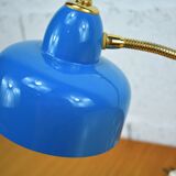 Vintage blue desk lamp