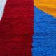 Handmade traditional pure wool carpet for the hallway, size 75x300 cm.