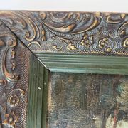 Paire de tableaux anciens