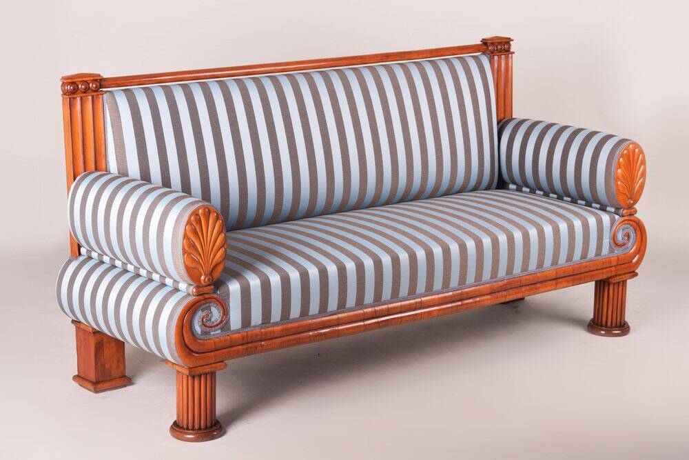 Biedermeier Sofa in Cherrywood, 1820s