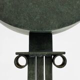 Alfrank Neoclassical Floor Lamp 1990s postmodern Verdigris Column