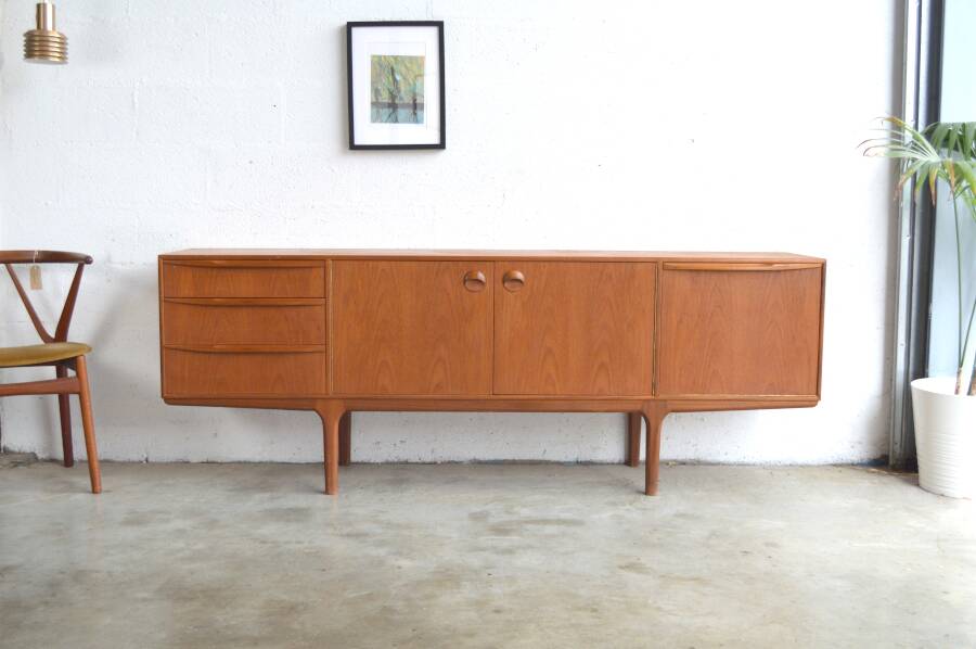 Teak sideboard by McIntosh 213 cm