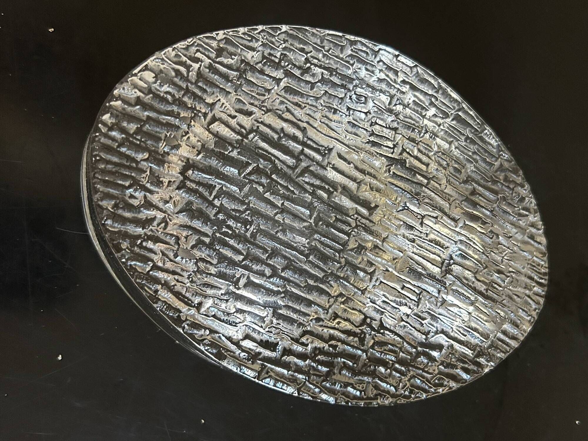 Scandinavian crystal ashtray 1960s/1970s