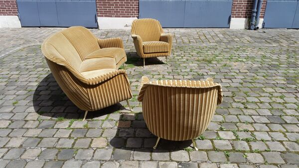 Fauteuil egg design, Italien vintage
