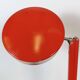Vintage Red Adjustable Table Lamp, 1970s