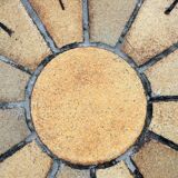Herbier Capron ceramic dining table