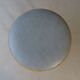 Baumann low stool, circa 1950/60, leatherette seat, curved wood
