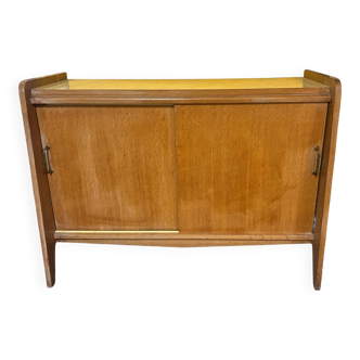 Oak sideboard with tapered legs 1950