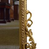 Miroir doré du 19ème siècle